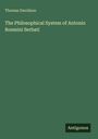 Thomas Davidson: The Philosophical System of Antonio Rosmini Serbati, Buch