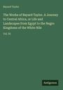 „The Works of Bayard Taylor. A Journey to Central Africa...“ Vol. III. Grüner Hintergrund, kleiner "Antigonos"-Block.
