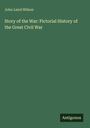 Oberer Text: John Laird Wilson. Mittig: Story of the War: Pictorial History of the Great Civil War. Unten: Antigonos.