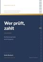„Wer prüft, zahlt. Die Rechnung hinter der KI-Ersparnis.“ Blau-weißes Design mit Linienmuster rechts. Autor: Guido Bosbach.