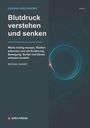 Blutdruck verstehen und senken. Michael Rainer. Dunkler Hintergrund mit abstrakten, leuchtenden Linien.