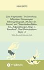 Text: Zwei Hauptwerke: "Im Irrenhaus..." Edition. Überarbeitet September 2026. Illustration: Abstrakte Figuren in Bewegung.