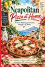Titel: "Neapolitan Pizza at Home". Untertitel: "A Pizza Making Journal & Dough Log Book". 

Eine Illustration zeigt eine Pizza mit Basilikum, Zitrone und Meerblick.