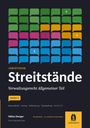 "Streitstände" in großer Schrift, darunter "Verwaltungsrecht Allgemeiner Teil". Buntes Muster aus Sprechblasen, einige mit "§".