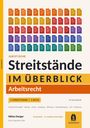 Juristische Streitstände im Überblick: Arbeitsrecht. 1 Streitstand = 1 Seite. 60 Streitstände. Niklas Denger, September 2026. Illustrierte bunte Dokument-Symbole, Logo unten rechts.