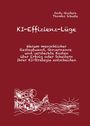 „KI-Effizienz-Lüge“ und Autoren. Skizze: Mensch vor Technologien, Blick zum Sonnenuntergang.