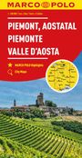 : MARCO POLO Regionalkarte Italien 01 Piemont, Aostatal 1:200.000, KRT