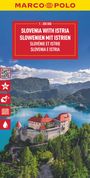 : MARCO POLO Reisekarte Slowenien und Istrien 1:250.000, KRT