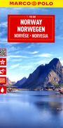 : MARCO POLO Reisekarte Norwegen 1:900.000, KRT