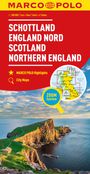 : MARCO POLO Regionalkarte Schottland, England Nord 1:300.000, KRT