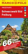 : MARCO POLO Freizeitkarte 40 Schwarzwald Süd, Freiburg 1:100.000, KRT