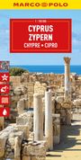 : MARCO POLO Reisekarte Zypern 1:150.000, KRT