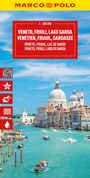 MARCO POLO Reisekarte Italien 04 Venetien, Friaul, Gardasee 1:200.000, KRT