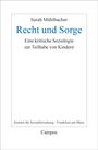 Sarah Mühlbacher: Recht und Sorge, Buch