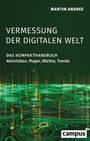 „VERMESSUNG DER DIGITALEN WELT“, grüner Hintergrund mit digitalen Linien, „campus“ Logo unten rechts.