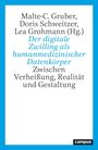 Ein Buchcover mit blauer Umrandung und dem Titel: "Der digitale Zwilling als humanmedizinischer Datenkörper". Unten steht "campus".