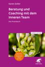 Ein Buchcover mit lila Hintergrund, Titel: "Beratung und Coaching mit dem Inneren Team". Foto: Blütenknospen.