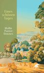 Text: "Eines schönen Tages", "Mollie Panter-Downes", "Klett-Cotta". Illustration: Landschaft mit Feldern, Bäumen und Dorf.