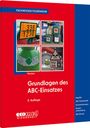 Titel: "Grundlagen des ABC-Einsatzes". Oberer Text: "FACHWISSEN FEUERWEHR". Bilder von Gefahrstoffkennzeichnungen.