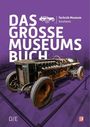 "DAS GROSSE MUSEUMSBUCH, Technik Museum Sinsheim. Ein altes Auto auf lilafarbenem Hintergrund."