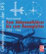 Horst Lommel: Vom Höhenaufklärer bis zum Raumgleiter 1935–1945. Blaues Cover mit Flugzeugzeichnungen und Foto.