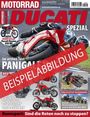 Beispielabbildung, MOTORRAD, DUCATI SPEZIAL, Panigale V2, Hypermotard, Multistrada V2, Streetfighter. Motorrad in Kurve.