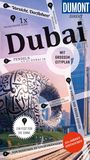 „Dubai“, „Mit großem Cityplan“, „Vorsicht, Dorfleben!“, „Pendeln wie die Dubai'in“. Moderne Gebäude, futuristische Architektur.