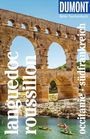 "Languedoc Roussillon", "Occitanie • Südfrankreich", "DuMont Reise-Taschenbuch". Ein antikes Aquädukt über einem Fluss.