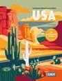 Zoé Viot: USA - Das große Ausmalbuch nach Zahlen, Buch