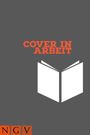 „COVER IN ARBEIT“ in Orange auf grauem Hintergrund, darunter ein stilisiertes offenes Buch in Weiß, unten links „NGV“.
