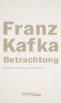 Franz Kafka: Betrachtung, Buch