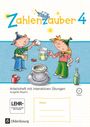 Bettina Betz: Zahlenzauber 4. Jahrgangsstufe - Arbeitsheft mit interaktiven Übungen. Ausgabe Bayern, Buch