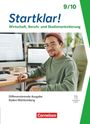 „Startklar! Wirtschaft, Berufs- und Studienorientierung 9/10 Baden-Württemberg“ zeigt einen jungen Mann am Schreibtisch.