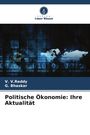 Titel: "Politische Ökonomie: Ihre Aktualität". Autoren: V. V. Reddy, G. Bhaskar. Logo oben: Verlag Unser Wissen. Blaue Weltkarte.