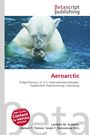 Text: "Aeroarctic, Fridtjof Nansen, LZ 127, Internationales Polarjahr" und weitere Begriffe. Ein Eisbär schwimmt im Wasser.