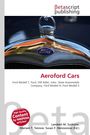 "Aeroford Cars. Ford Modell T, VW Käfer, Ford Modell A. Betascript Publishing Logo. Ford-Abzeichen auf Motorhaube."