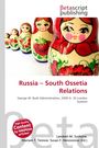 "Russia – South Ossetia Relations" und "Content by WIKIPEDIA articles!" neben einer Reihe von Matrjoschka-Puppen.