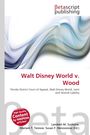 Buchtitel: "Walt Disney World v. Wood". Verlag: Betascript. Abstrakte Wellen in Blau und Grau.