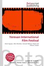 Betascript Publishing oben. Yerevan International Film Festival, Namen darunter. Hintergrund: Rotes Filmstreifen-Design.