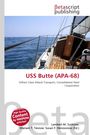 "USS Butte (APA-68)", "Betascript Publishing". Ein Segelboot auf offenem Meer bei klarem Himmel.