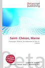 "Saint- Chéron, Marne" in Rot, darunter kleinerer Text. Oben links "βetascript publishing". Abstraktes blaues Design.