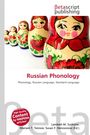Text: “Russian Phonology: Phonology, Russian Language, Standard Language.” Illustration: Russische Matrjoschka-Puppen.