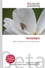 "Xenolepis" in Rot, darunter: "Moth, Tortricidae, List of Tortricidae Genera". Logo mit kleinem Falter auf weißer Blüte.