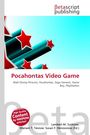 "Pocahontas Video Game" in roter Schrift, darunter Plattformen. Oben BetaScript Logo. Rote Sterne auf türkis.