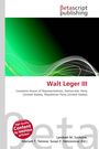 „Walt Leger III“, Text zu politischen Parteien. Grafik mit grünen und schwarzen Wirbeln. Betascript Publishing Logo.