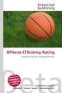 Offense Efficiency Rating, Buch