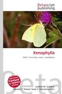 "Xenophylla: Moth, Tortricidae, Insect, Lepidoptera." Ein gelber Schmetterling sitzt auf einer violetten Blüte.