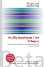 Titel: Pacific Northwest Tree Octopus. Begriffe: Internet Hoax, Cephalopod. Logo: b -etascript publishing. Bunte Streifen.