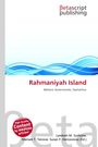 Rahmaniyah Island, Beheira Governorate, Damanhur. Betascript Publishing-Logo, blaue Wellenmuster, Wikipedia-Hinweis.