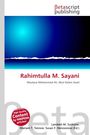 Rahimtulla M. Sayani, Buch